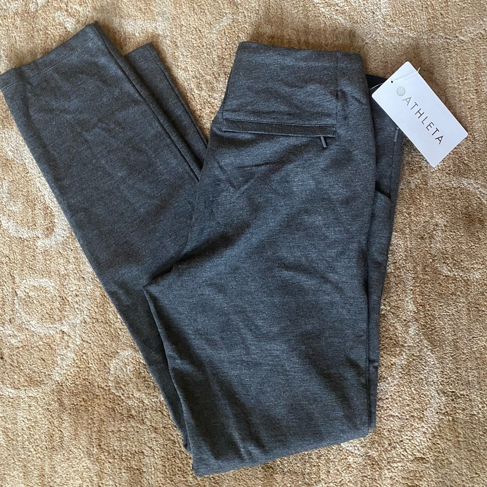 Athleta- Siena skinny pant - NWT Gray size 6